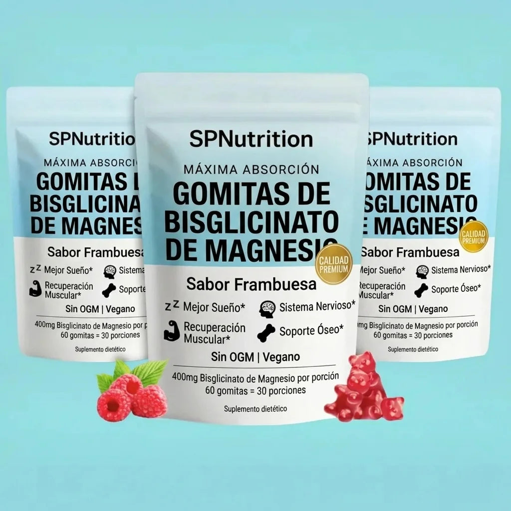 Gomitas de bisglicinato de magnesio SPNutrition