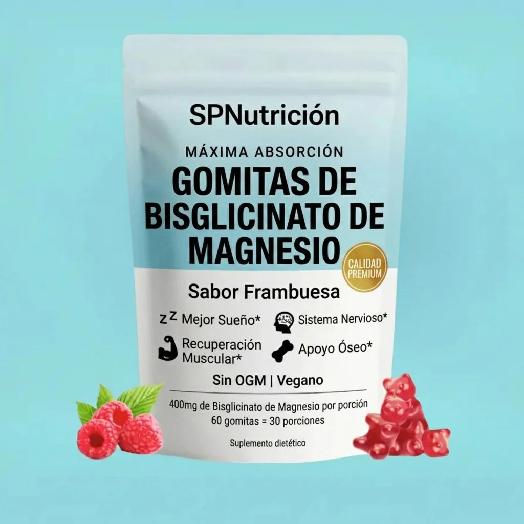 Gomitas de bisglicinato de magnesio SPNutrition