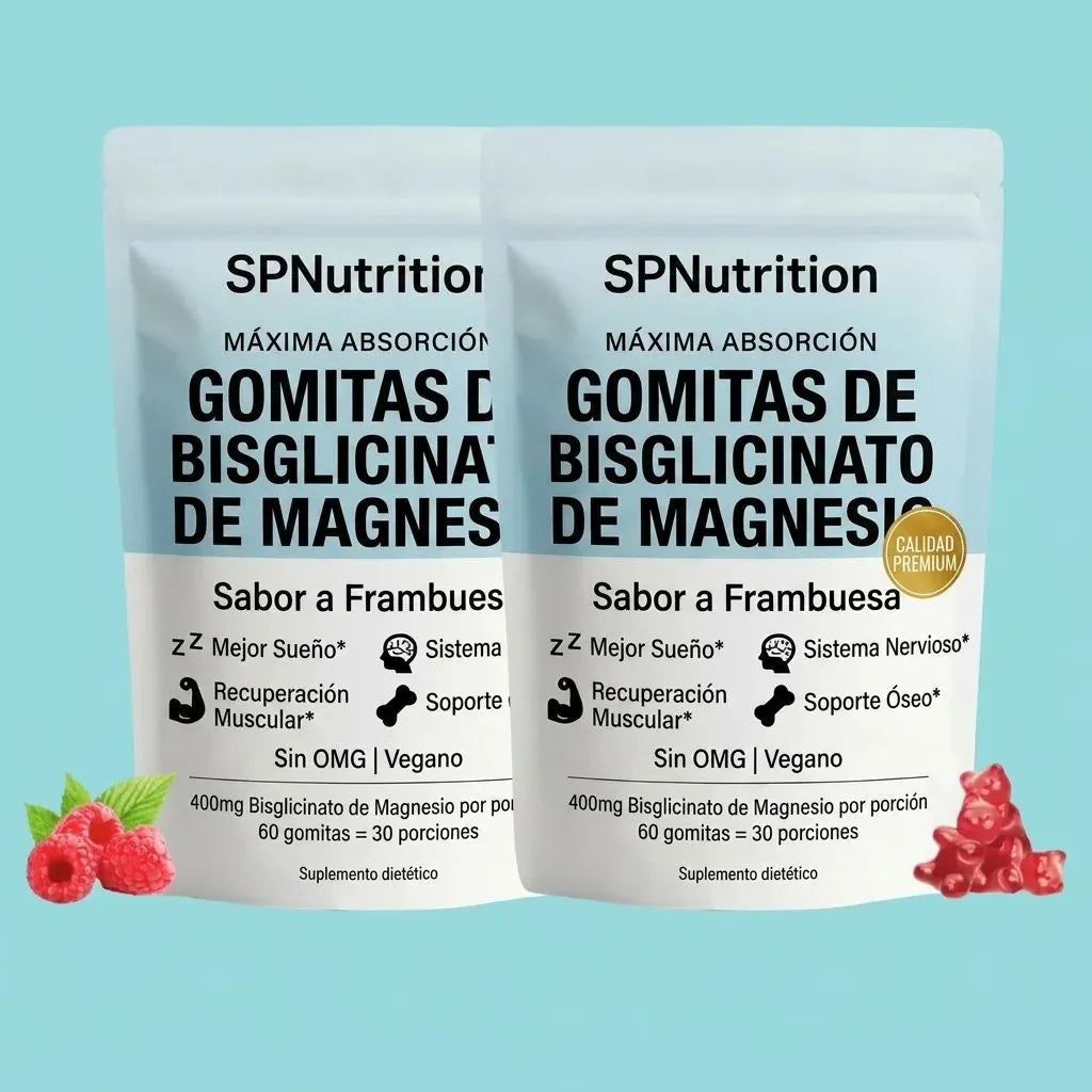 Gomitas de bisglicinato de magnesio SPNutrition